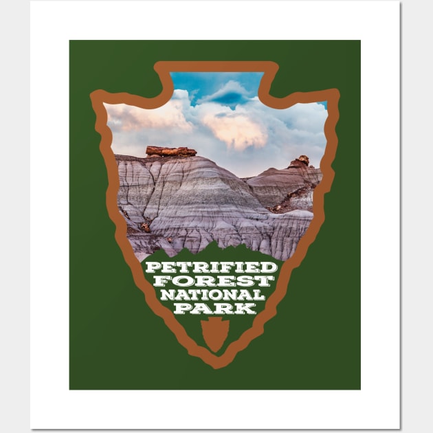 Petrified Forest National Park arrowhead Wall Art by nylebuss